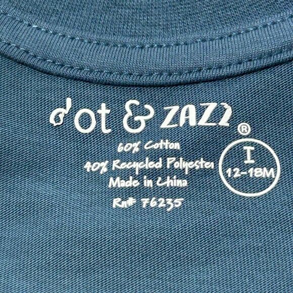 NEW Boys 12-18 Months Lizard Driving Monster Truck Blue Shirt Dot & Zazz - Picture 5 of 7